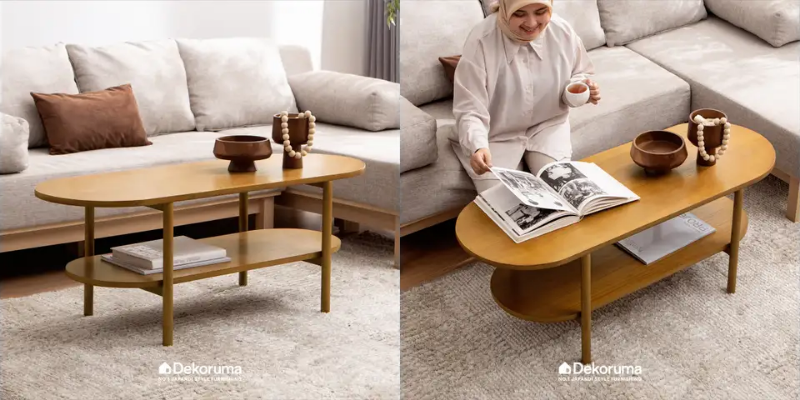 Rekomendasi Meja Tamu Minimalis Dari Kayu Jati Yang Awet Sampai Anak Cucu